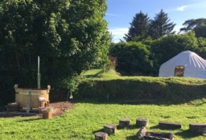 Devon Yurt with Hot Tub Glamping Dartmoor | Little Links