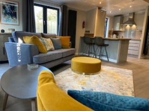 Lincolnshire coast luxury hot tub lodge for couples | Waterscape