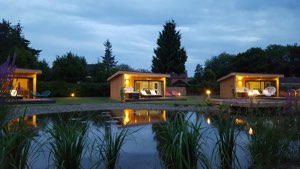 Shropshire Romantic Hot Tub Lodge Breaks | Bucknell Garden Rooms