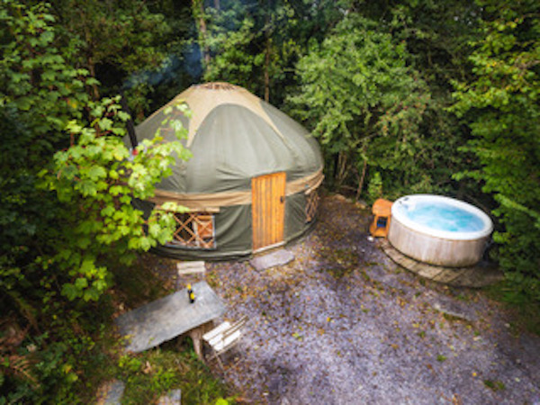 The Yurt Hideaway, near Carmarthen